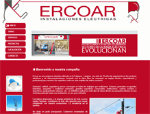 Tablet Screenshot of ercoar.com